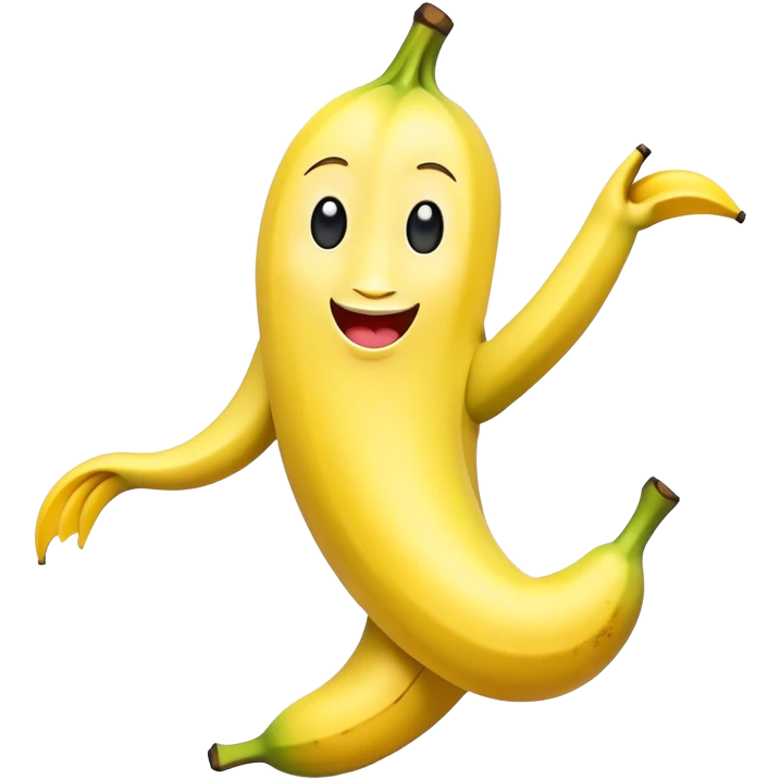 Dancing banana emoji