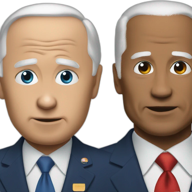 Putin-vs-Biden emoji