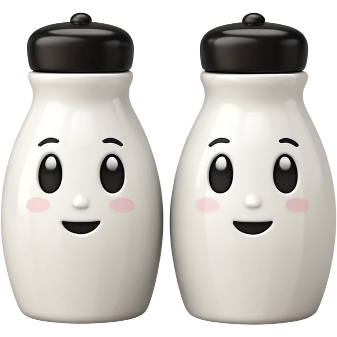 Salt and pepper emoji