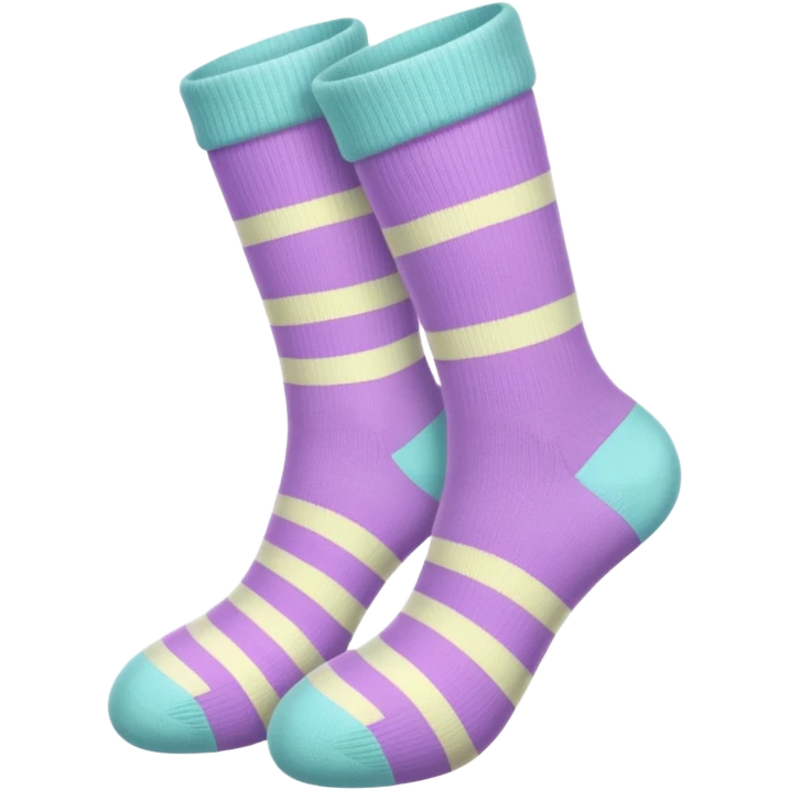 pastel socks emoji