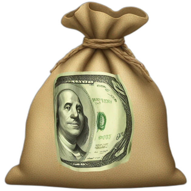 Money bag emoji