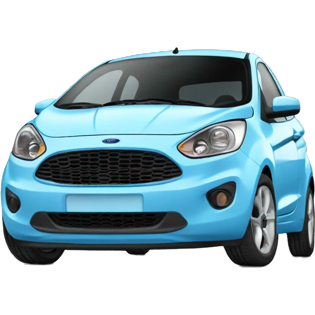 Babyblue Ford Ka  emoji