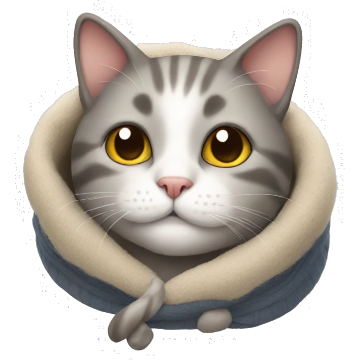 cozy cat emoji