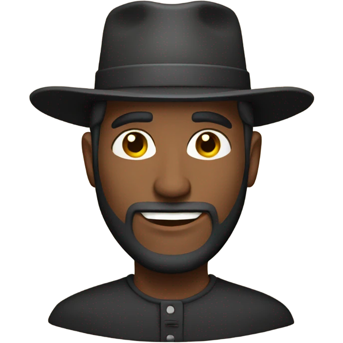 Amish man emoji