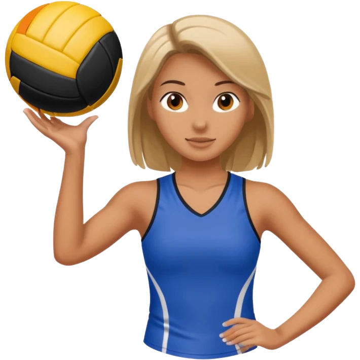 Volleyball girl emoji