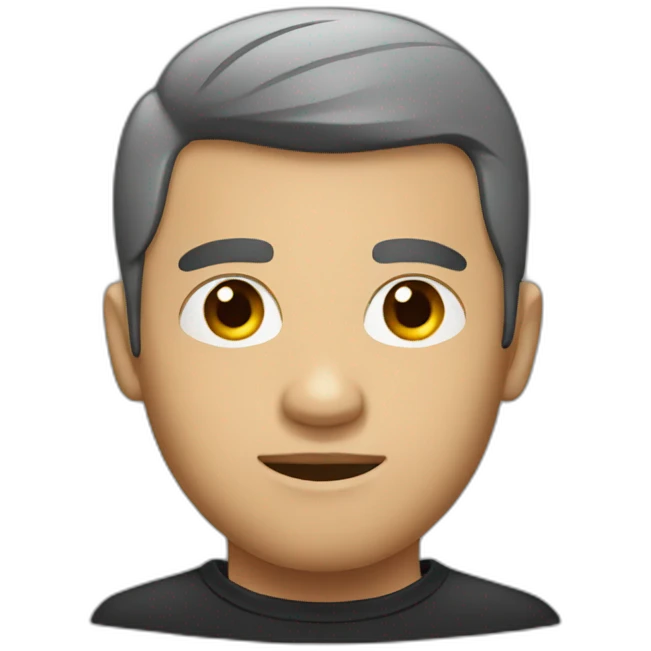 Guy who is racist emoji
