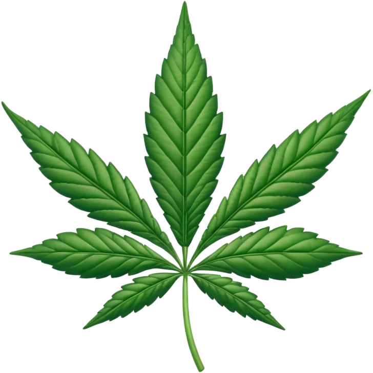 Esticker cannabi emoji