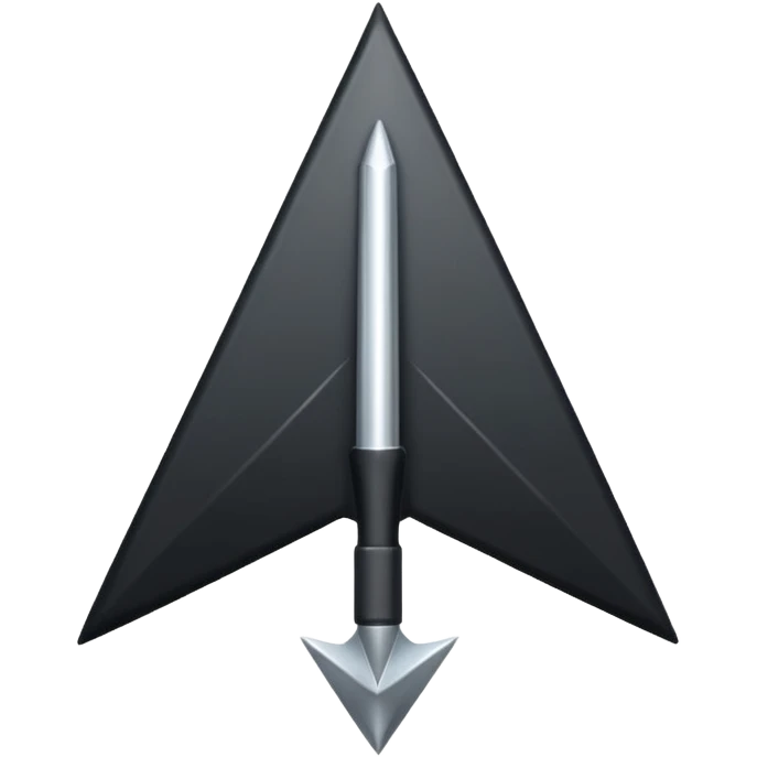 Simple Black arrow emoji