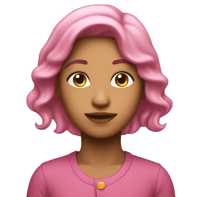 luz rosa emoji