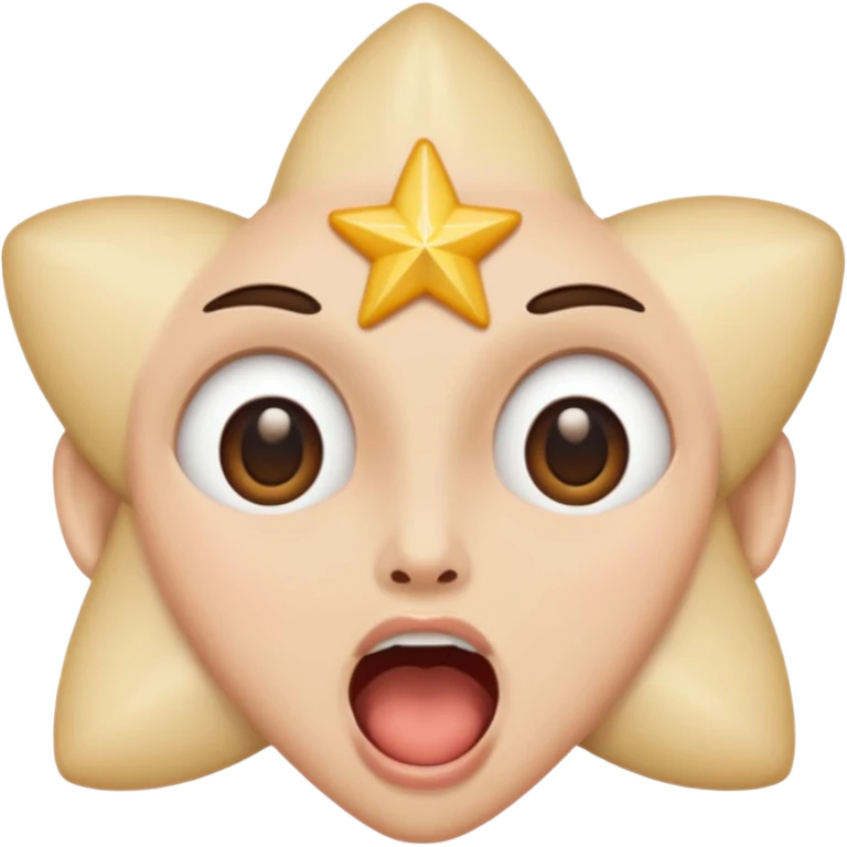 Someone reading a book with star eyes and open mouth emoji