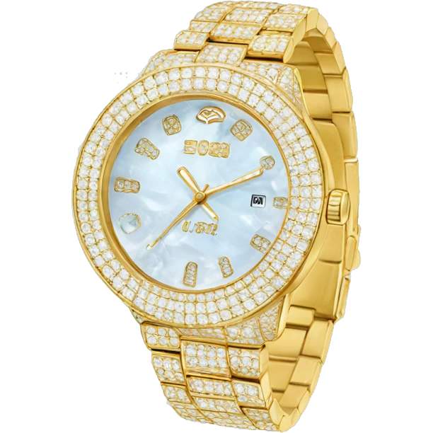 Iced out watch emoji