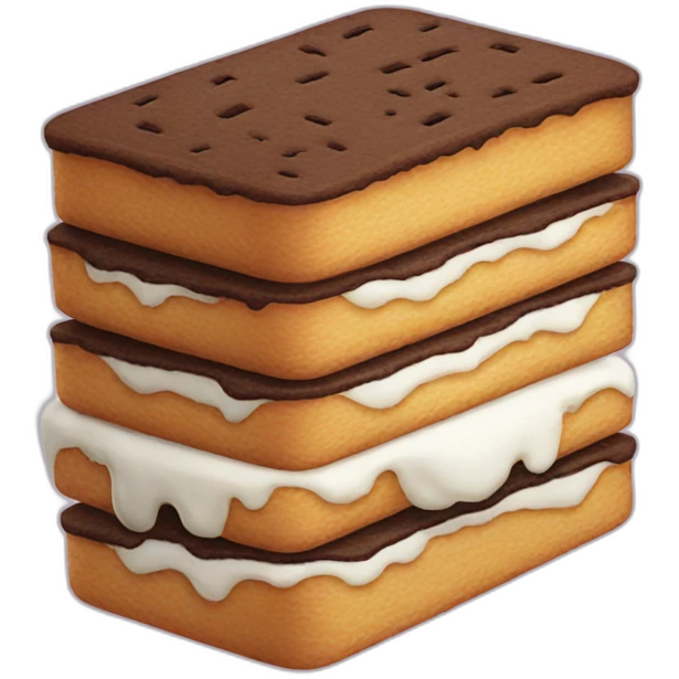Ice cream sandwich emoji