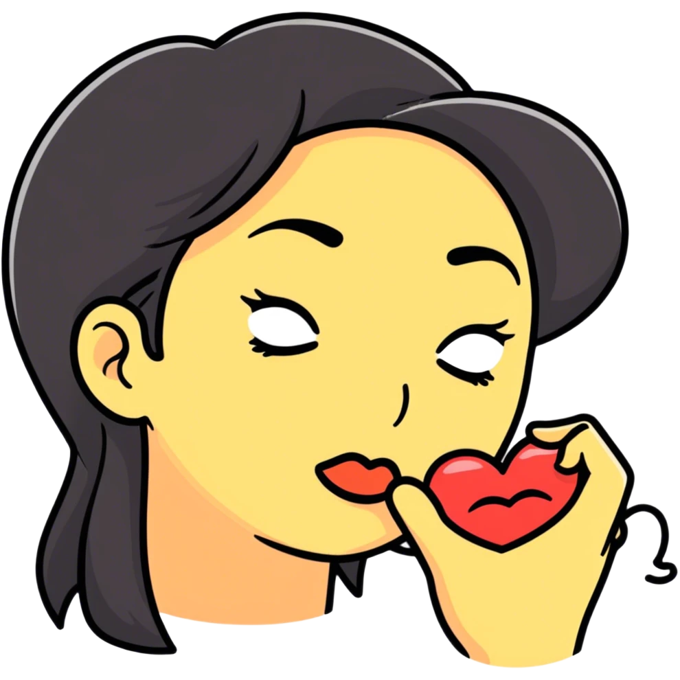 😗+🤨 emoji
