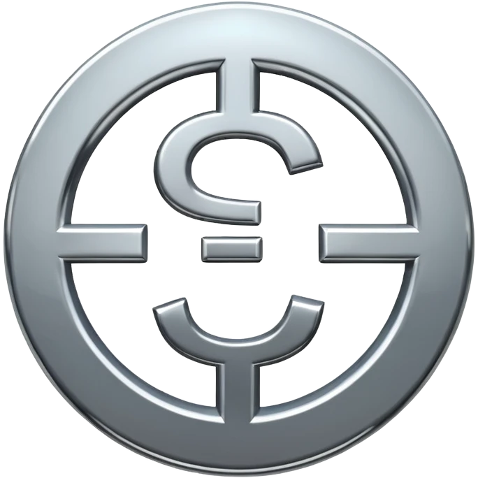 $ dollar metal symbol emoji