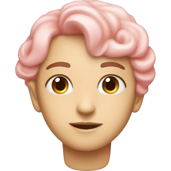 Cœur pastel rose emoji