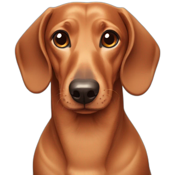 dachshund emoji