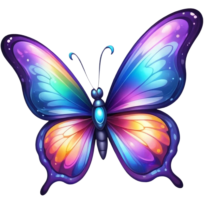 Galaxy Vortex Butterfly emoji