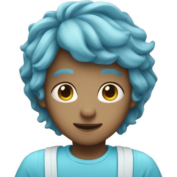Light blue heart emoji