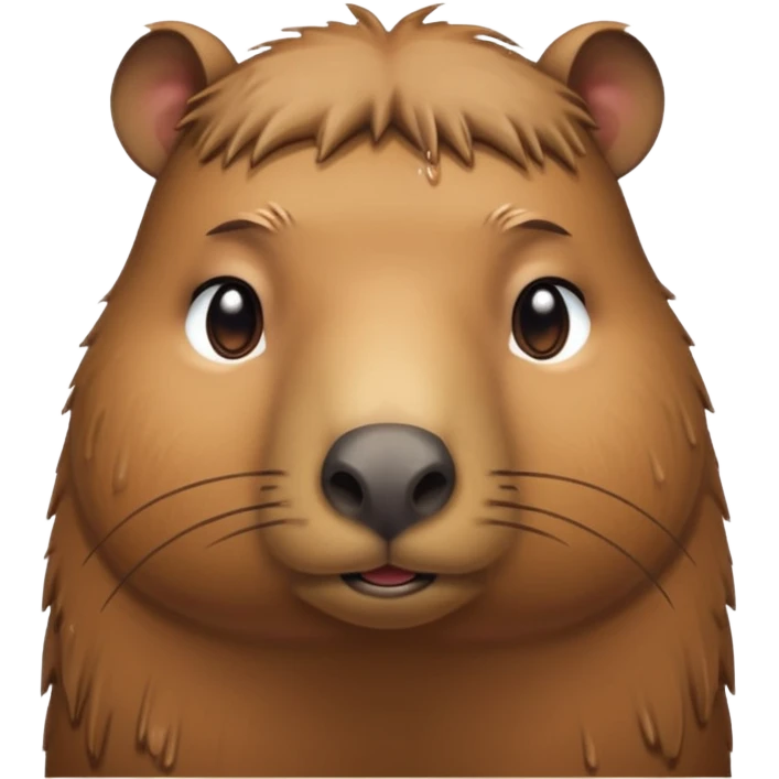 sad capibara emoji