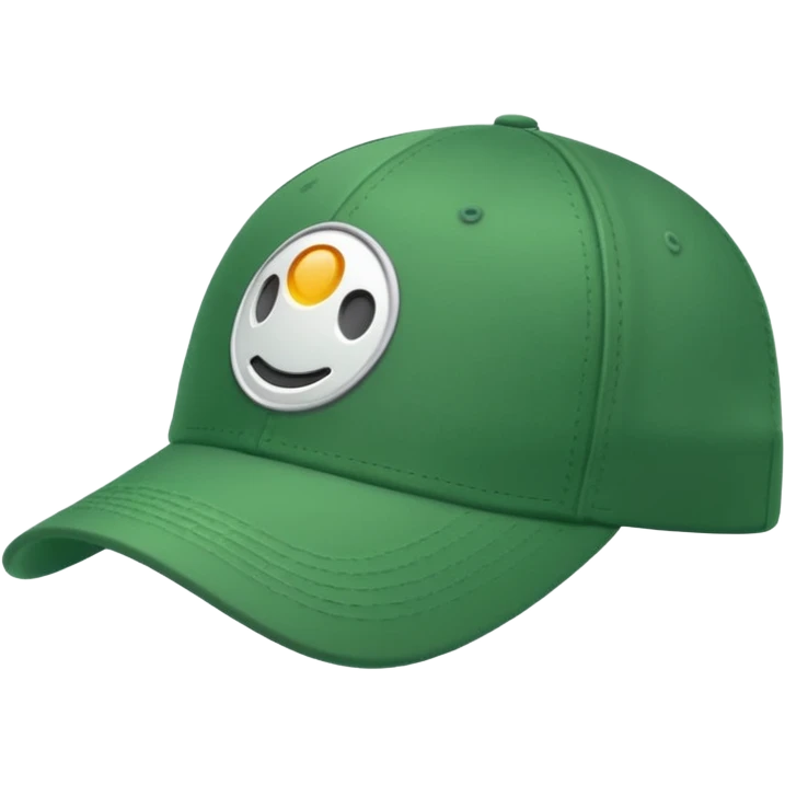 green golf hat emoji