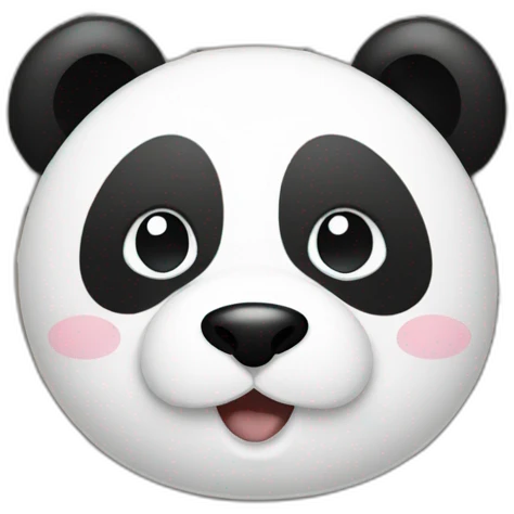 Fidelity card with panda dots emoji
