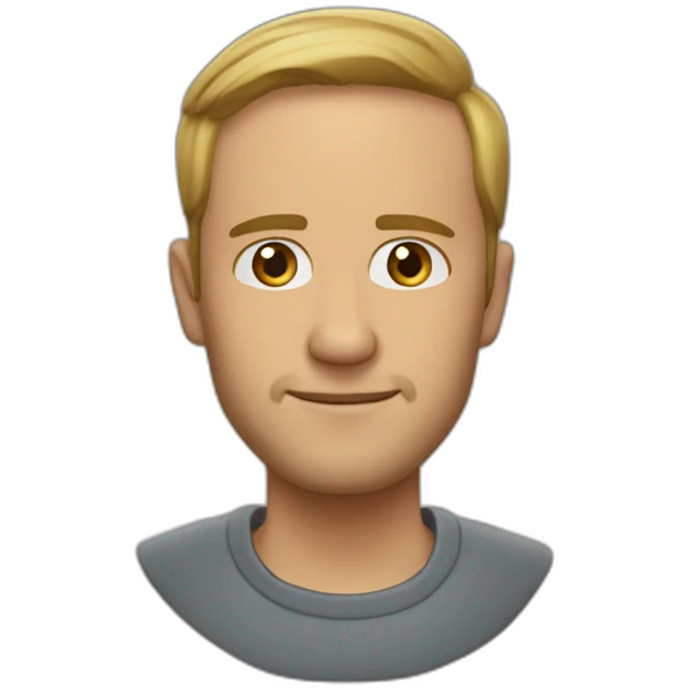 олень в рождественском свитере emoji