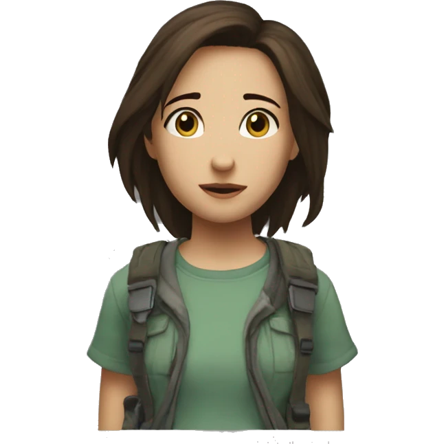 Ellie the last of usLittle bit dezoom emoji