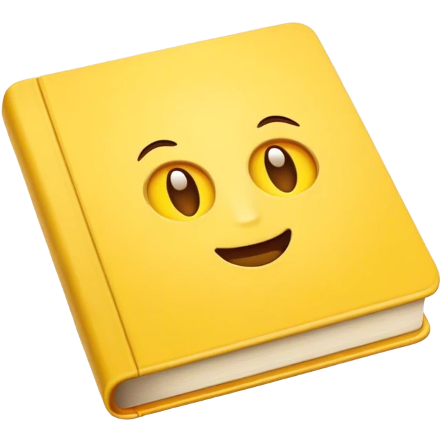 yellow book emoji