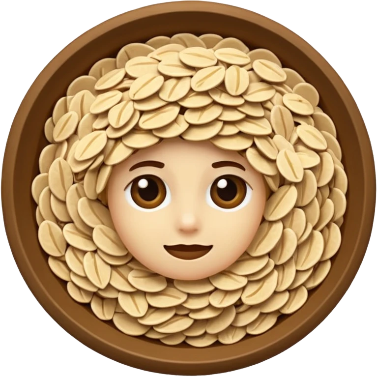 rolled oats emoji