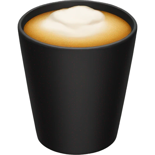 Black Cup emoji