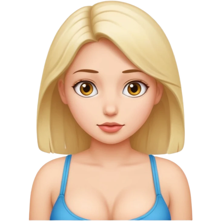 girl with boobs emoji
