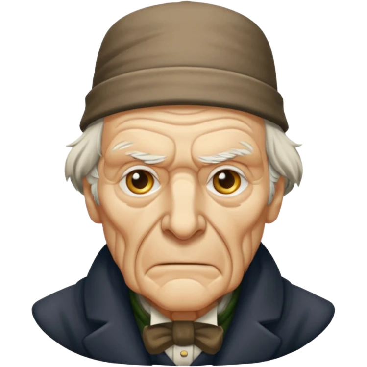 Ebenezer Scrooge head emoji