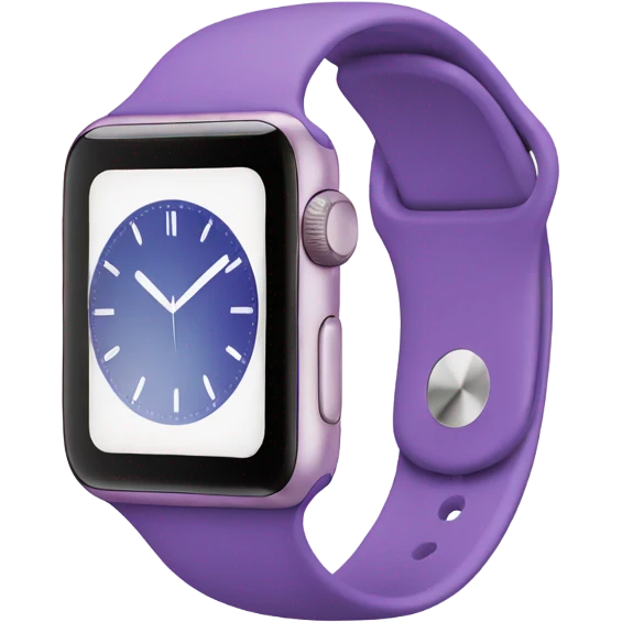 apple watch purple emoji