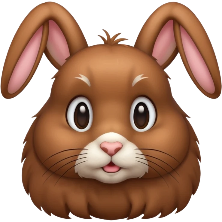 a brown rabbit emoji
