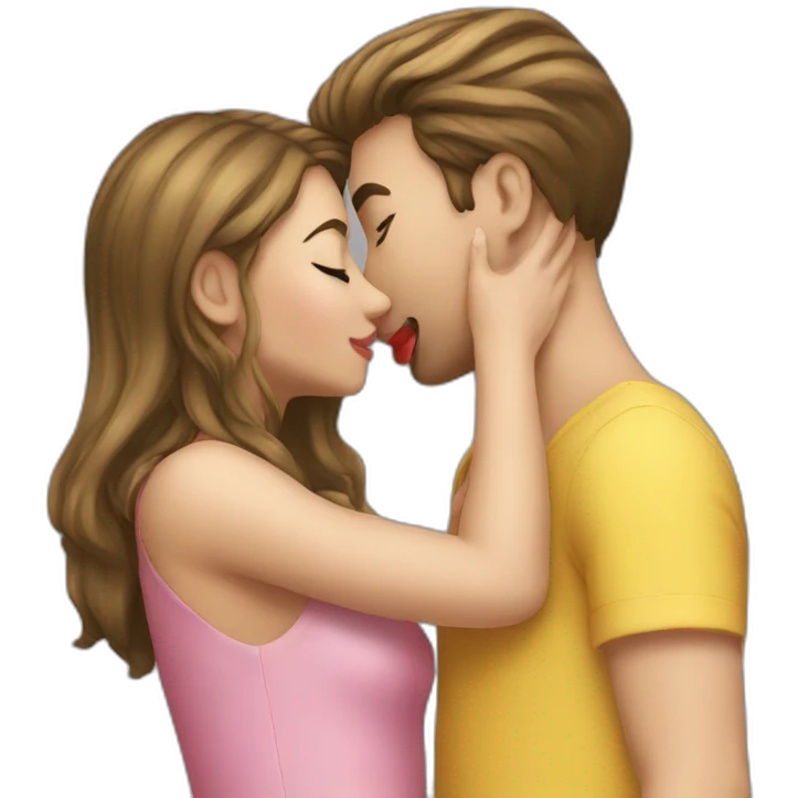girl-kissing-girls-leg emoji