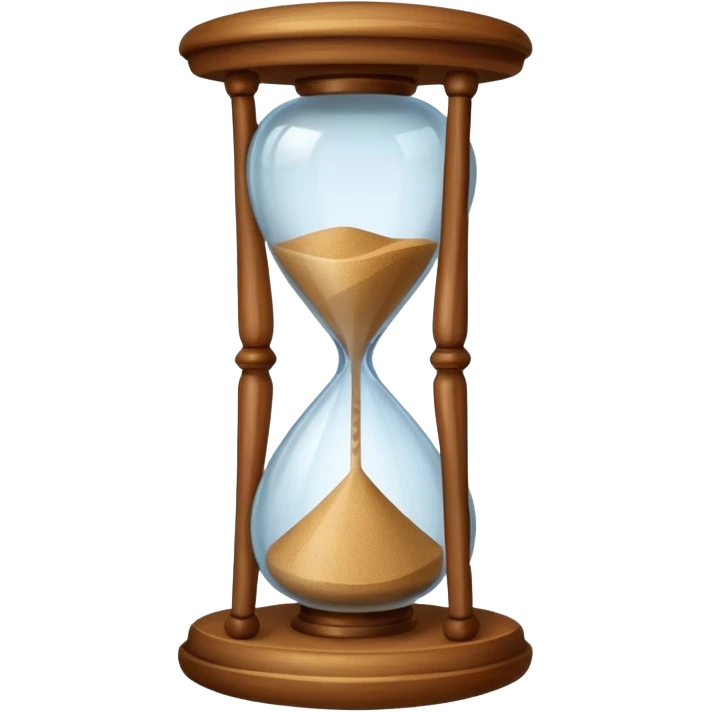 Hourglass emoji