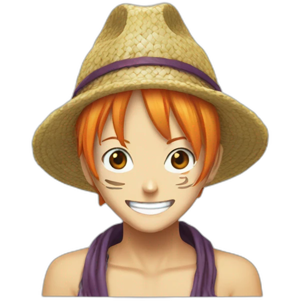 Nami de one piece emoji