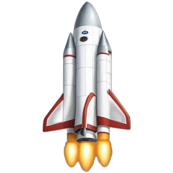 digital rocket  emoji