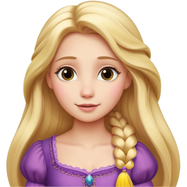 Rapunzel emoji