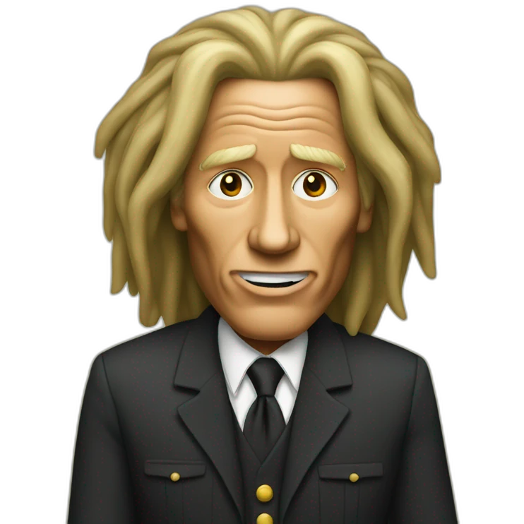 Trump as Bob marley emoji