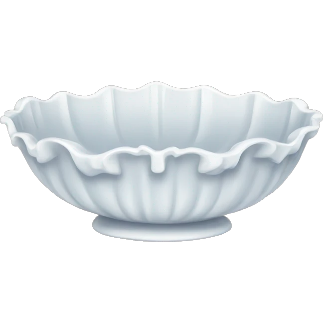 Scalloped bowl emoji