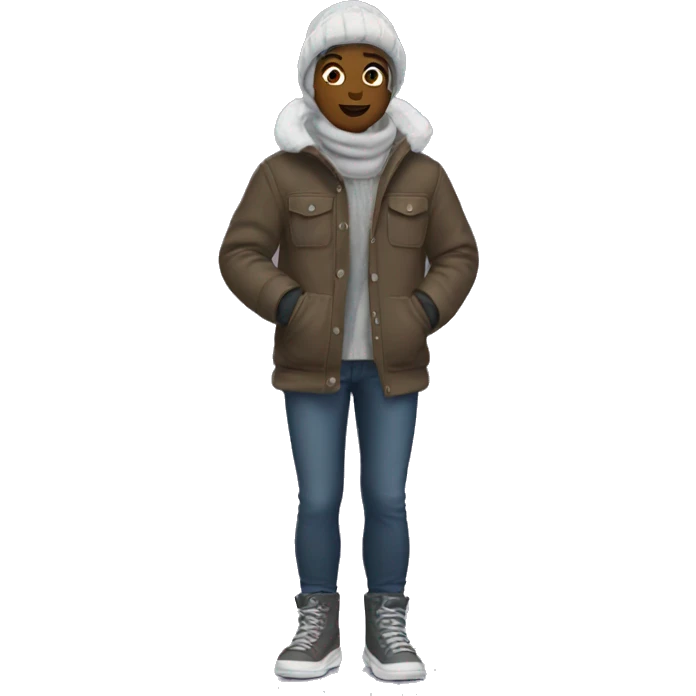 Winter outfit without human  emoji