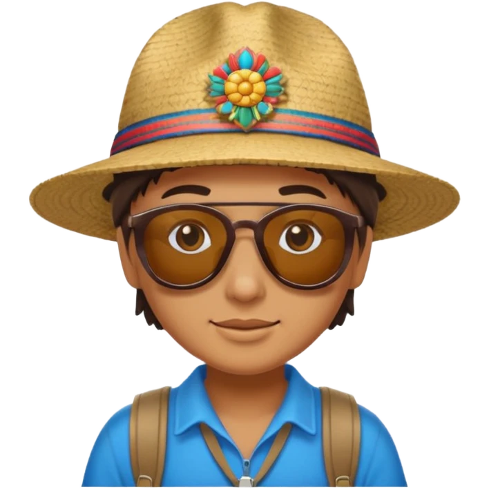Tourist in Cusco emoji