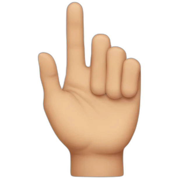 finger emoji