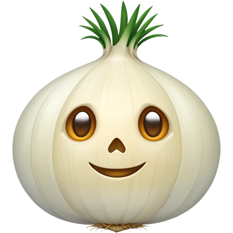 white onion emoji