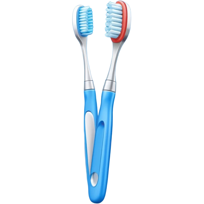 blue Toothbrush emoji