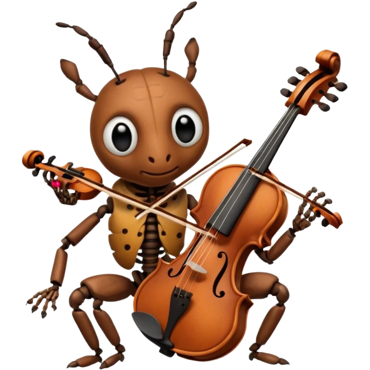 Musician Beetle emoji