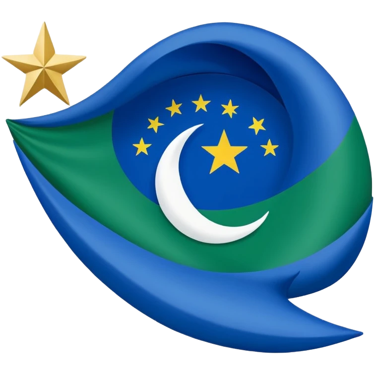 Turkstan flag emoji