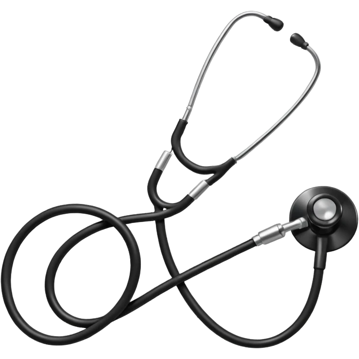 black Stethoscope emoji