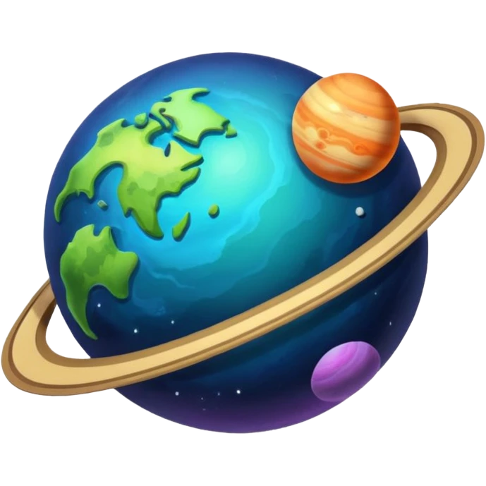 space, planets emoji